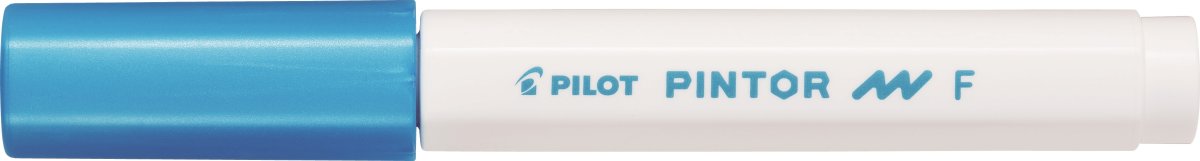 Pilot Pintor Marker | F | 1 mm | Metal blå