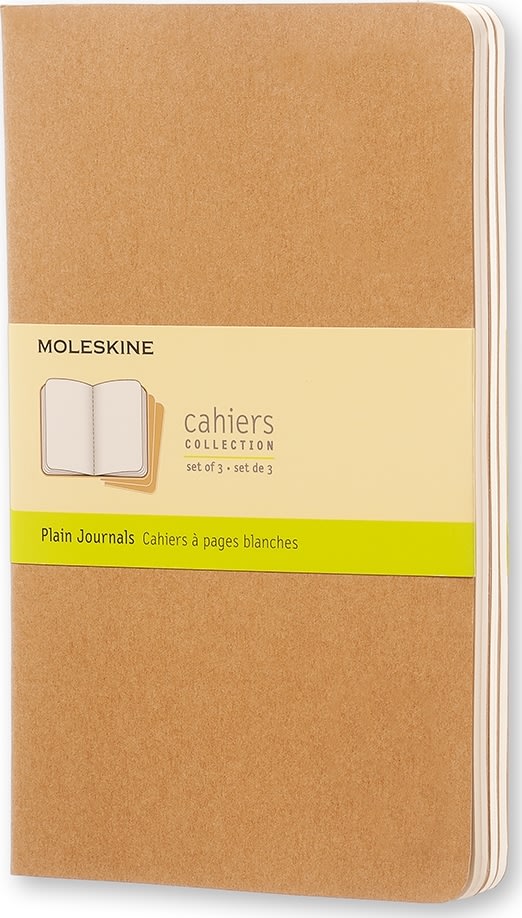 Moleskine Cahier Notesbog | L | Blan. | Kraft