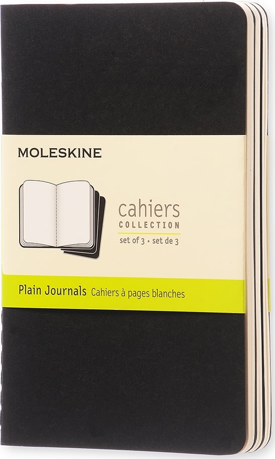 Moleskine Cahier Notesbog | Pkt. | Blan. | Sort