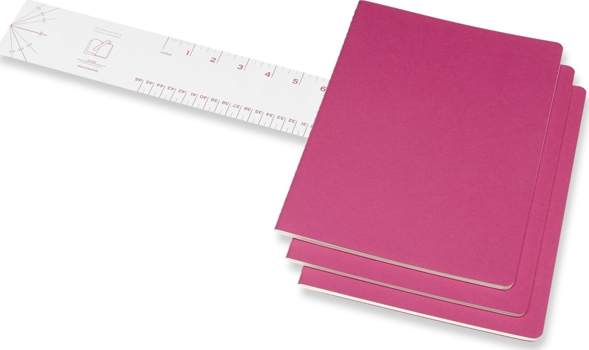 Moleskine Cahier Notesbog | XL | Blan. | Pink