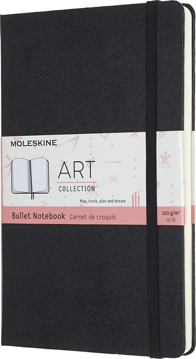 Moleskine Art Bullet Notesbog | L | Sort