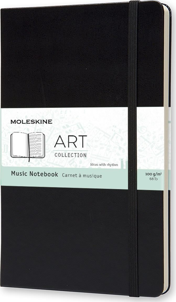 Moleskine Art Music Notesbog | L | Sort