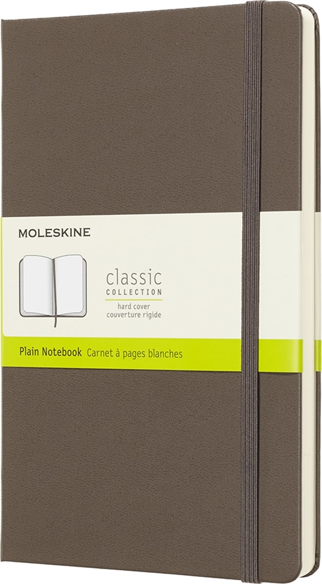 Moleskine Clas. H Notesbog | L | Blan. | Brun