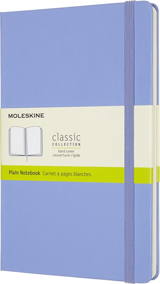 Moleskine Clas. H Notesbog | L | Blan. | H.blå