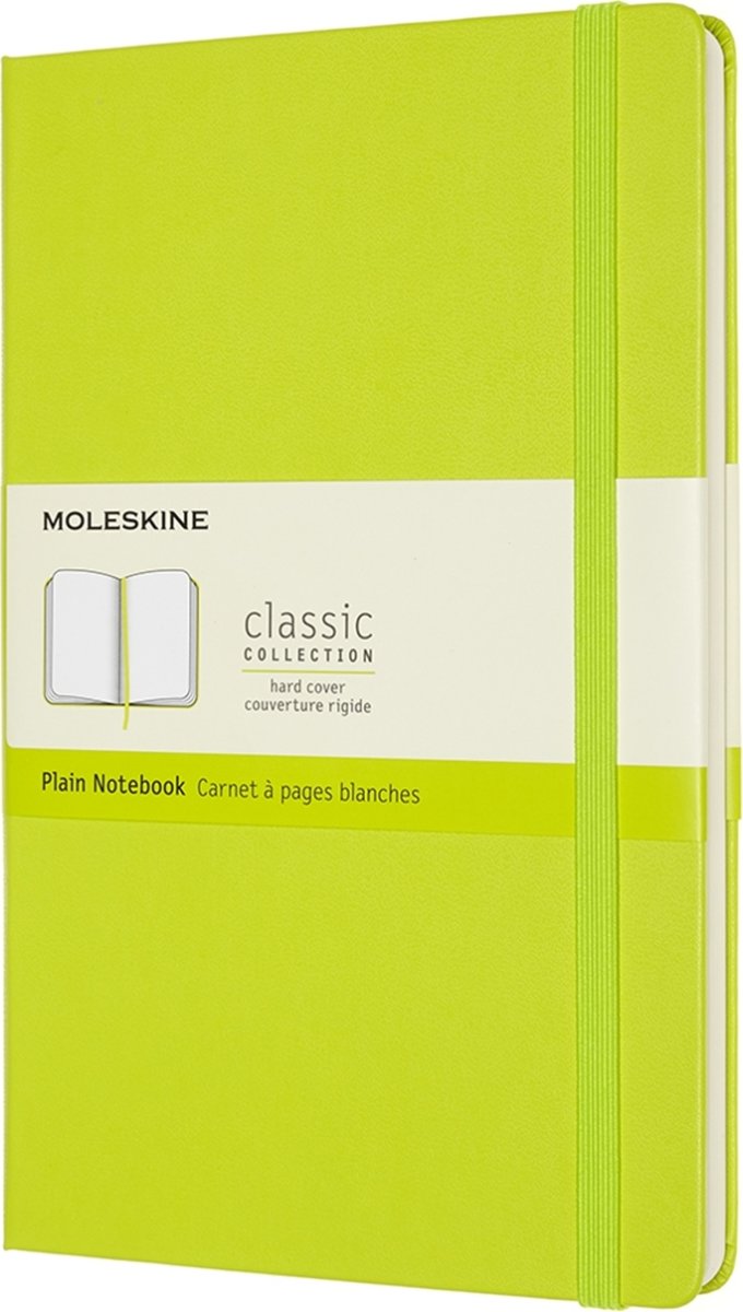 Moleskine Clas. H Notesbog | L | Blan. | L.grøn