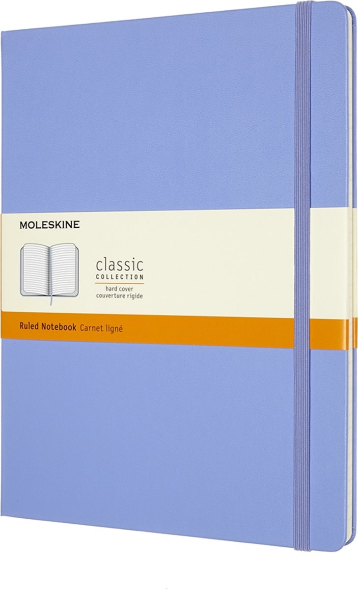 Moleskine Clas. H Notesbog | XL | Linj. | H.blå