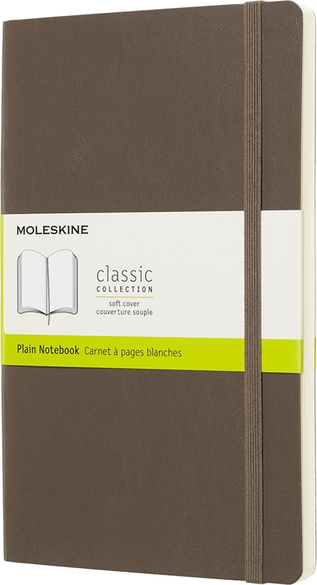 Moleskine Clas. S Notesbog | L | Blan. | Brun