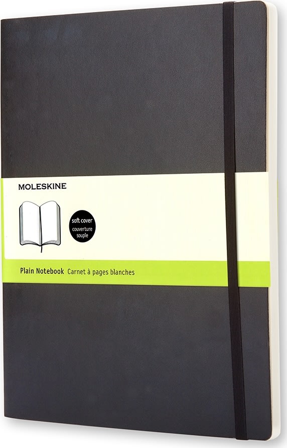 Moleskine Clas. S Notesbog | XL | Blan. | Sort