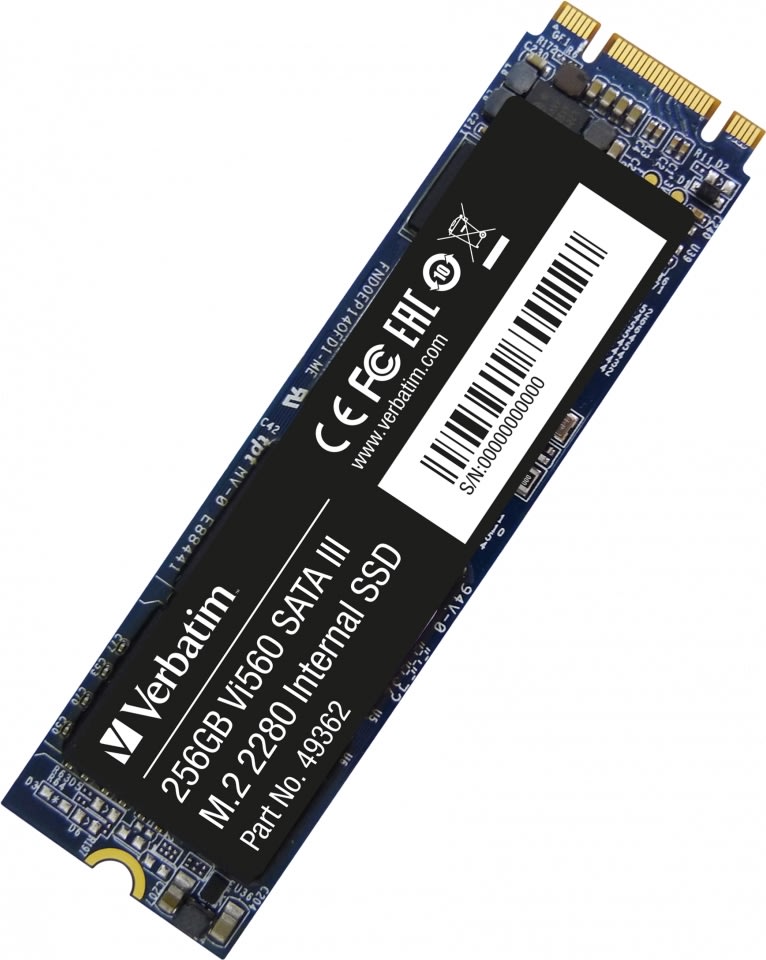 Verbatim Vi560 M.2 SSD intern SSD harddisk, 256GB