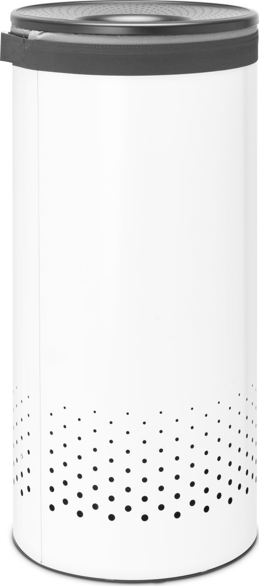 Brabantia Vasketøjskurv, 35 L, hvid/grå