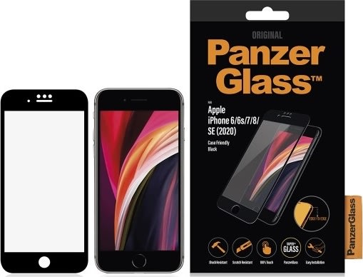 PanzerGlass iPhone SE (2020) Case Friendly, sort