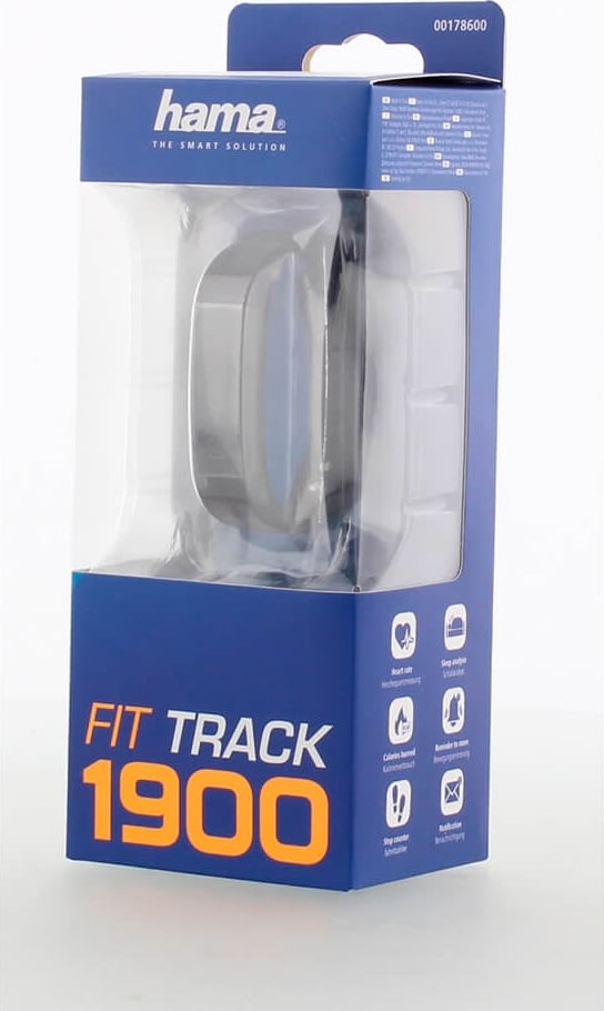 HAMA Fitness Tracker Fit Track 1900