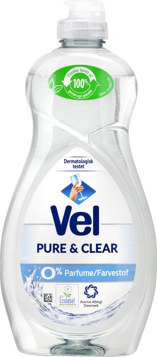 Vel Opvaskemiddel | Pure & Clear | 500 ml | A/S