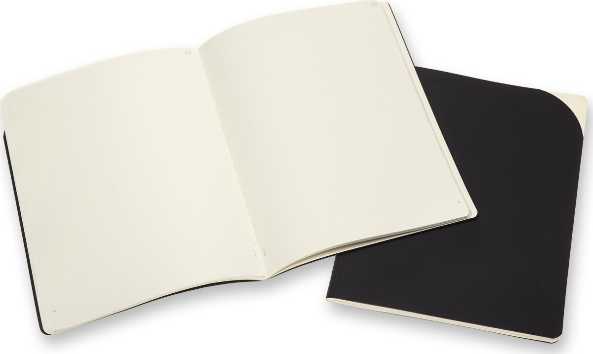 Moleskine Smart Cahier Notesbog | XL | Bl. | Sort