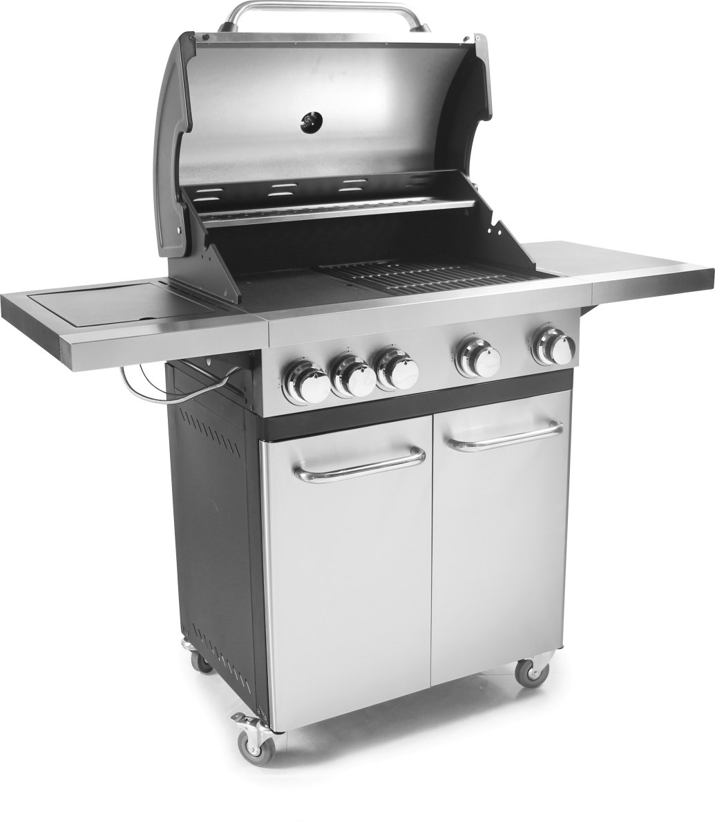 Pepper deluxe gasgrill 4+1 brænder
