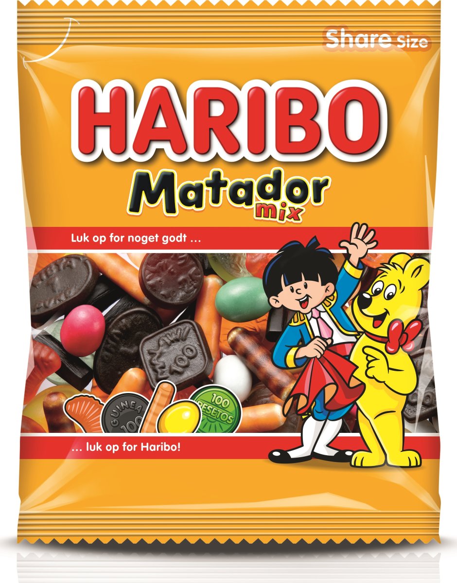 Haribo Matador Mix, 135 gram