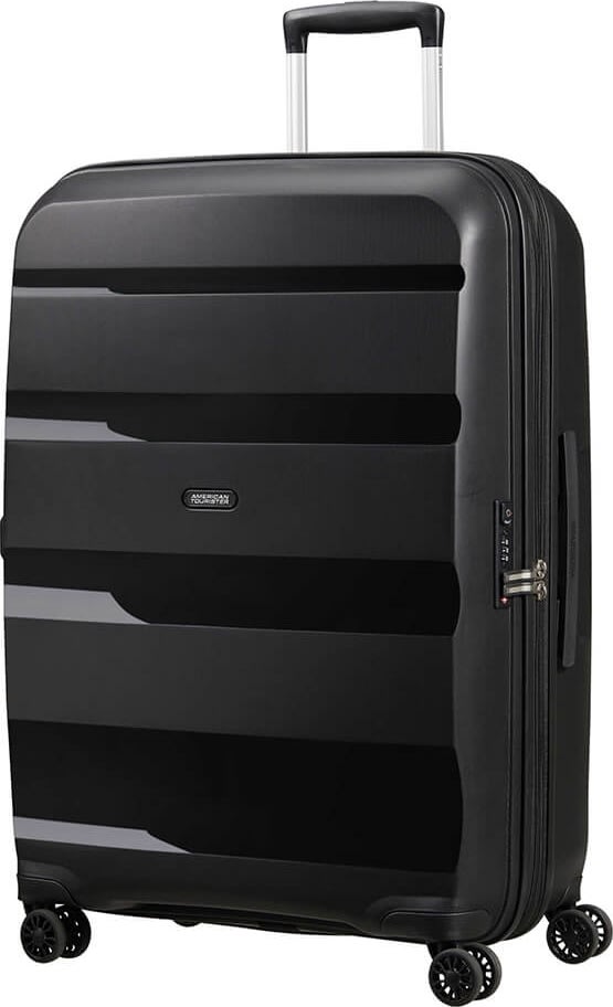 samtidig dobbeltlag Lam American Tourister Bon Air DLX kuffert, 66cm, sort | Lomax