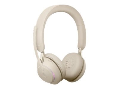 Jabra Evolve2 65 Link380a MS Stereo headset, beige