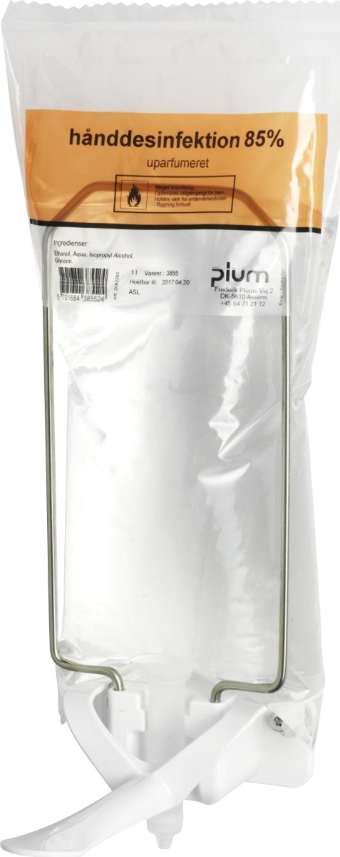 CombiPlum Hånddesinfek. 85% | Flydende | Pose | 1L