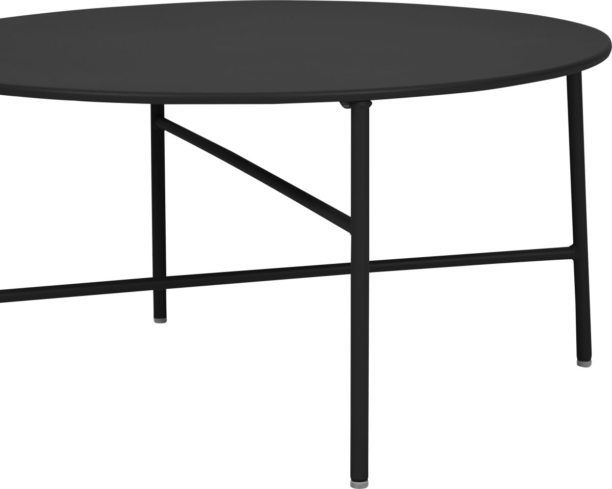 Pesetos bord, Ø70 x H35 cm, sort