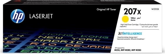 HP No 207X LaserJet lasertoner, gul