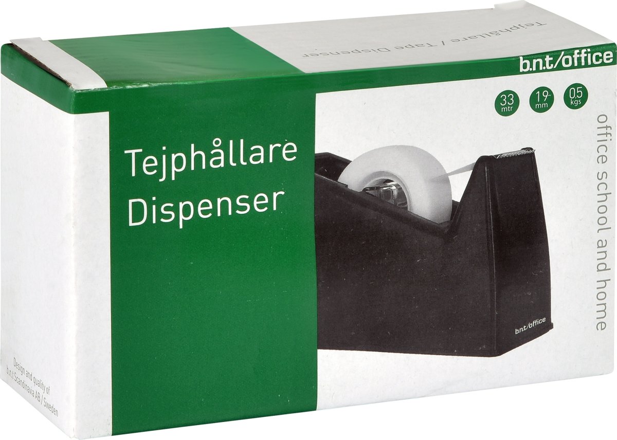 Office Tapedispenser | 33m | Sort