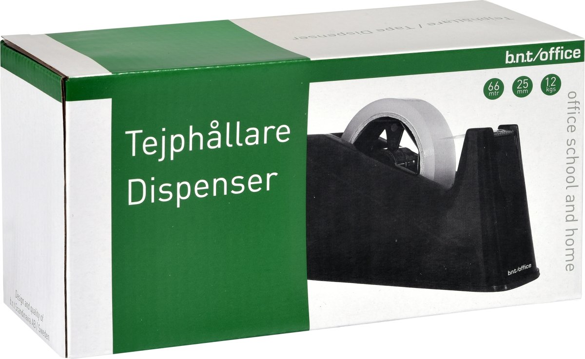 Office Tapedispenser | 66m | Sort