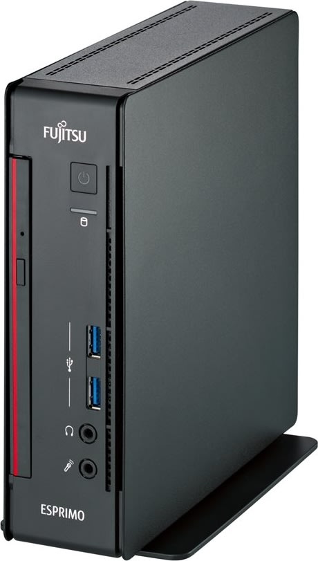 Fujitsu ESPRIMO Q958 stationær computer, sort