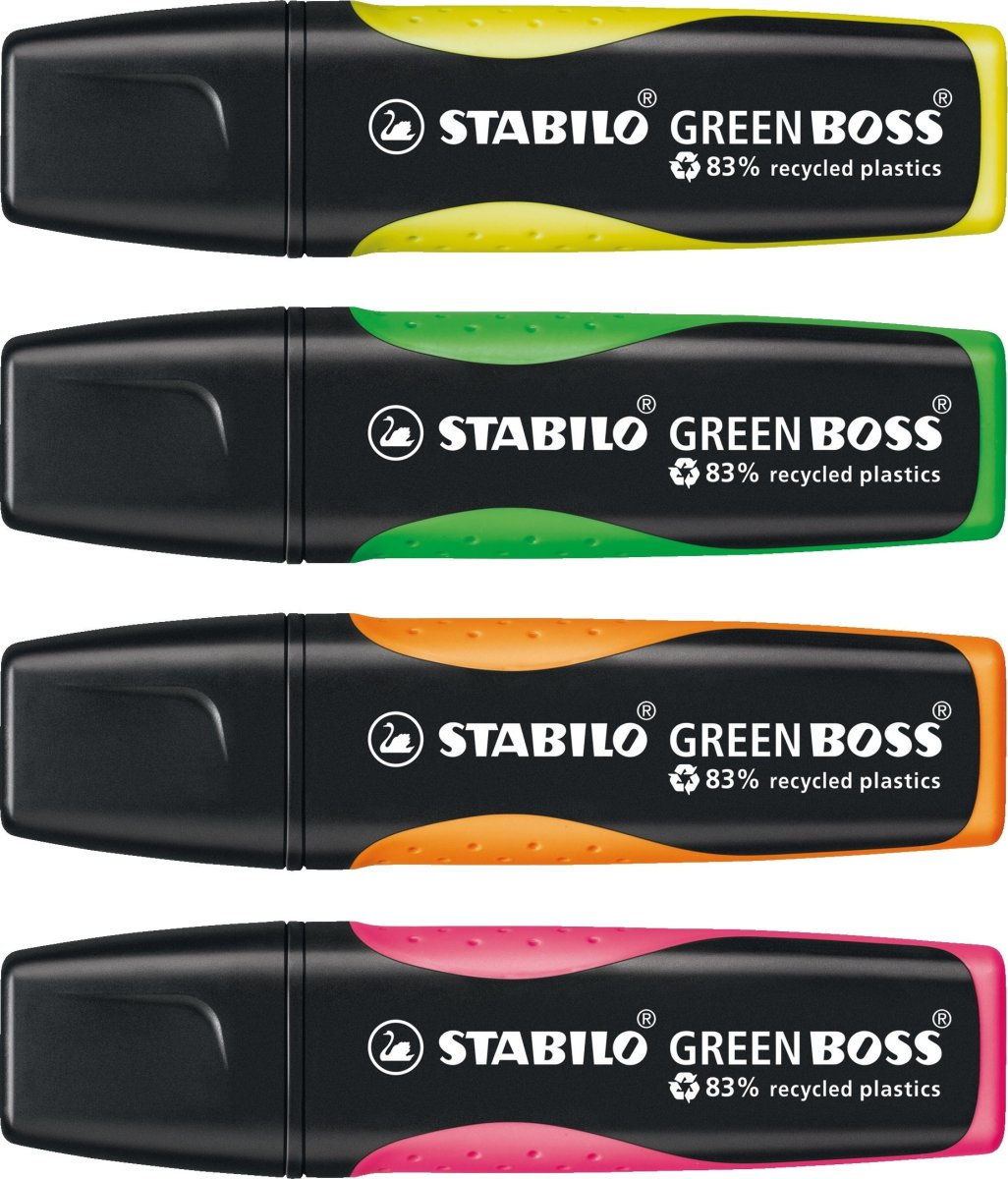 Stabilo Green Boss Highlighter | Gul