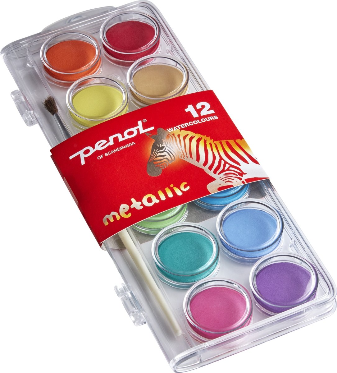 Penol Farvelade | 30 mm | 12 metallicfarver