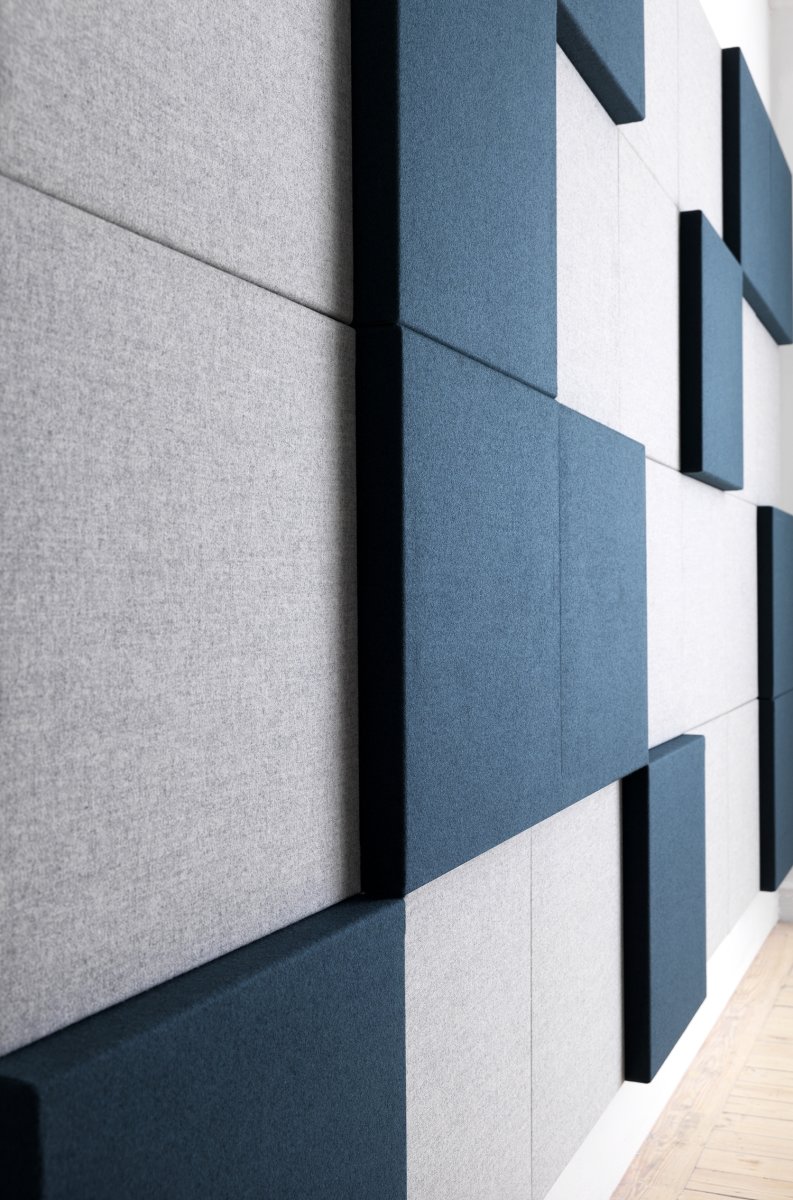 Soneo Wall, akustikpanel, 100x100x5 cm, Grå