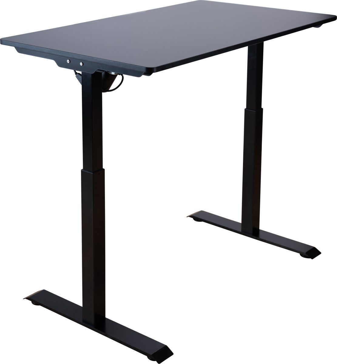 præcedens mål kapitel Sun-Flex Elite Hæve/sænkebord, 120x60cm, sort/sort | Lomax
