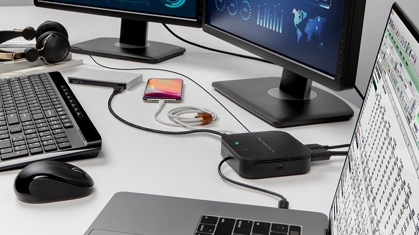 Belkin Thunderbolt 3 Dockingstation, sort