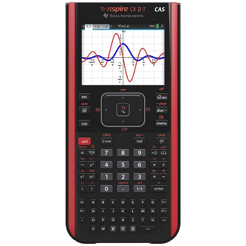 Texas Instruments TI-Nspire CX II-T CAS grafregner