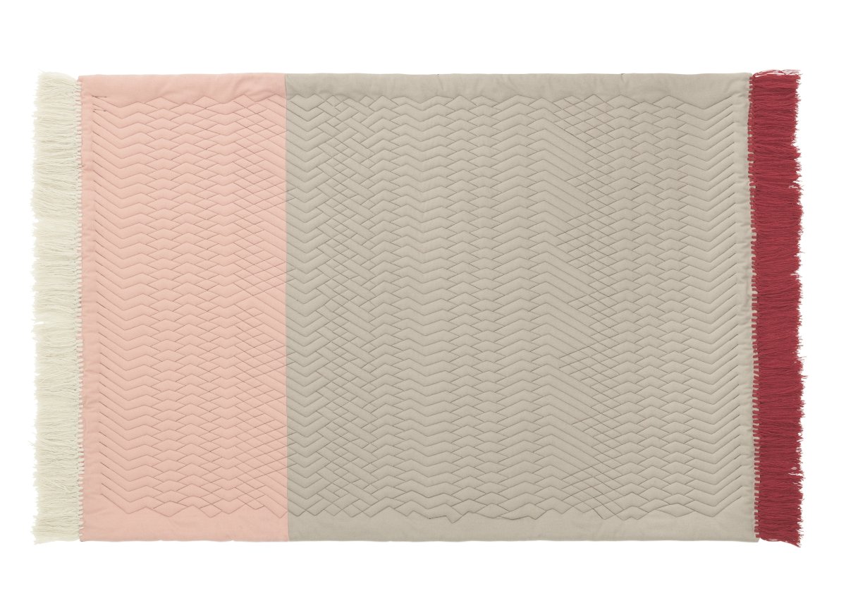 Normann Copenhagen Trace tæppe, rosa/sand