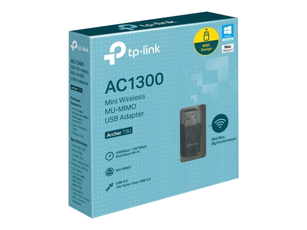 TP-Link AC1300 USB 3.0 trådløs netværksadapter