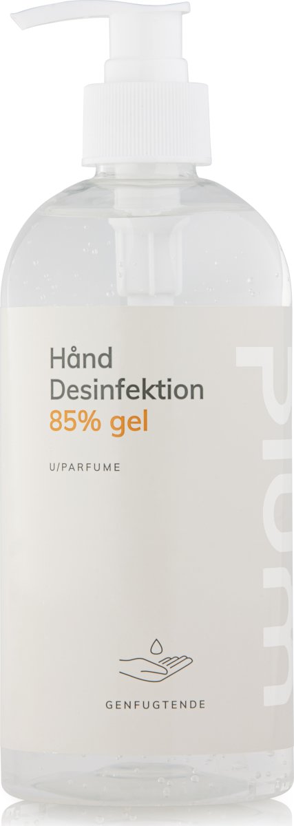 Plum Hånddesinfektion 85% | Gel | Pumpe | 500 ml