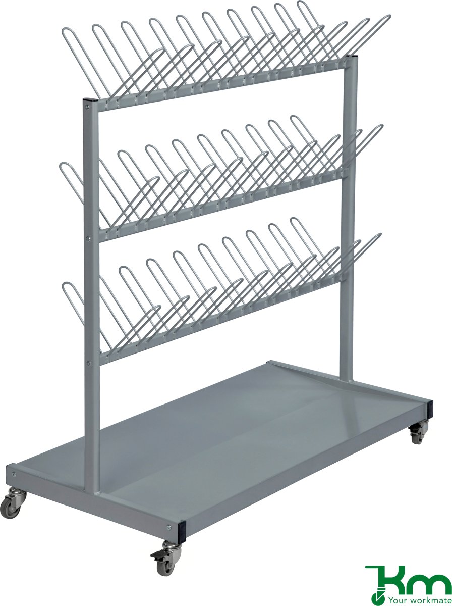 Skostativ, 1063x540x1200, Grålakeret