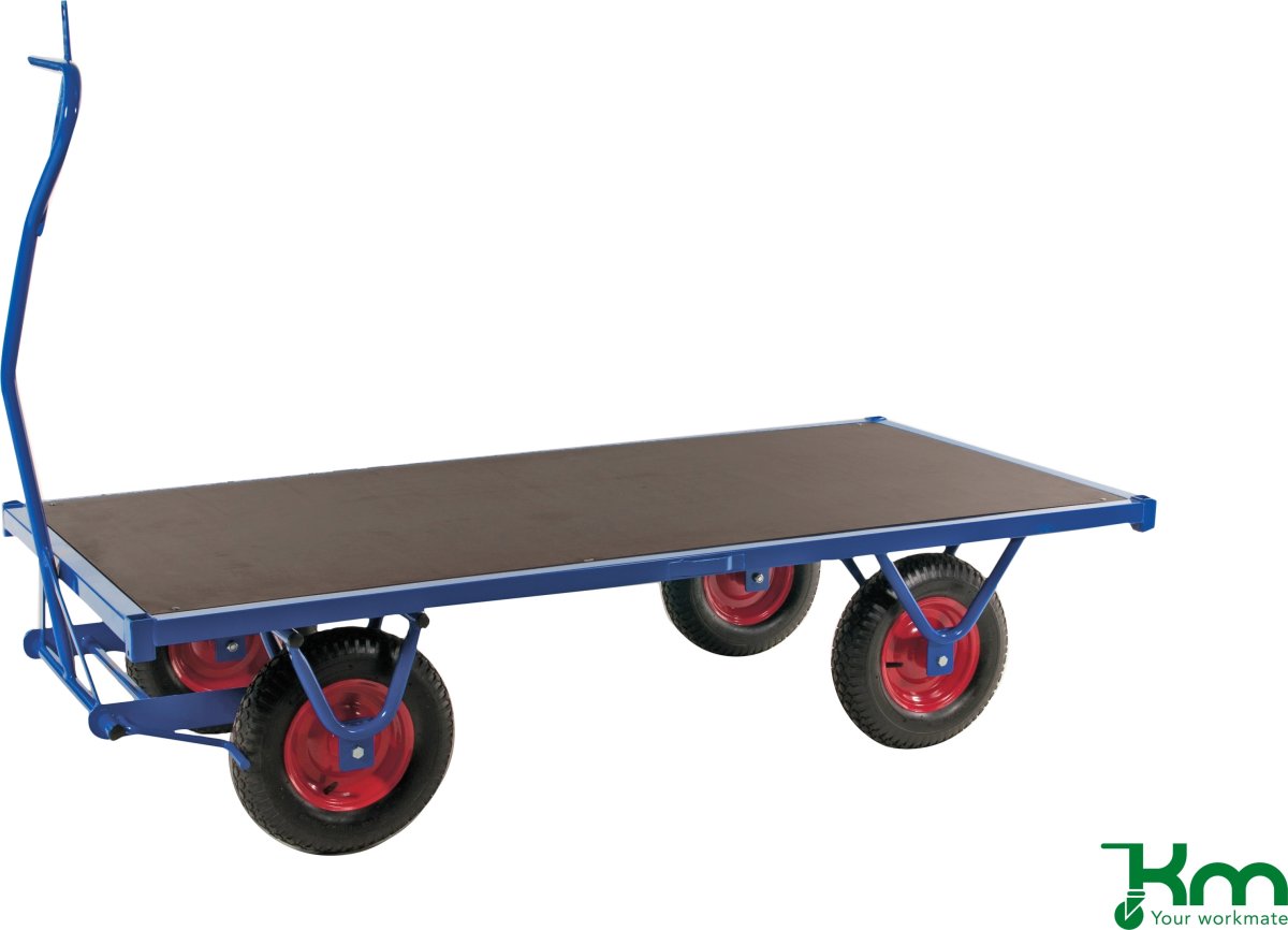 Lagervogn med 1 hylde - 1500 kg