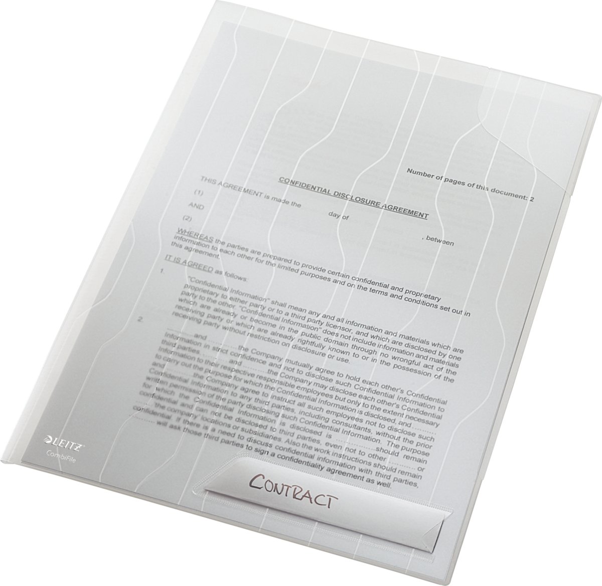 Leitz CombiFile Chartek | HB | Klar | 3 stk.