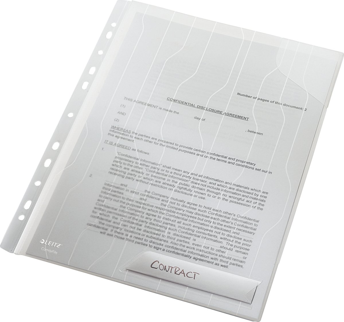 Leitz CombiFile Chartek | HB | Klar | 3 stk.