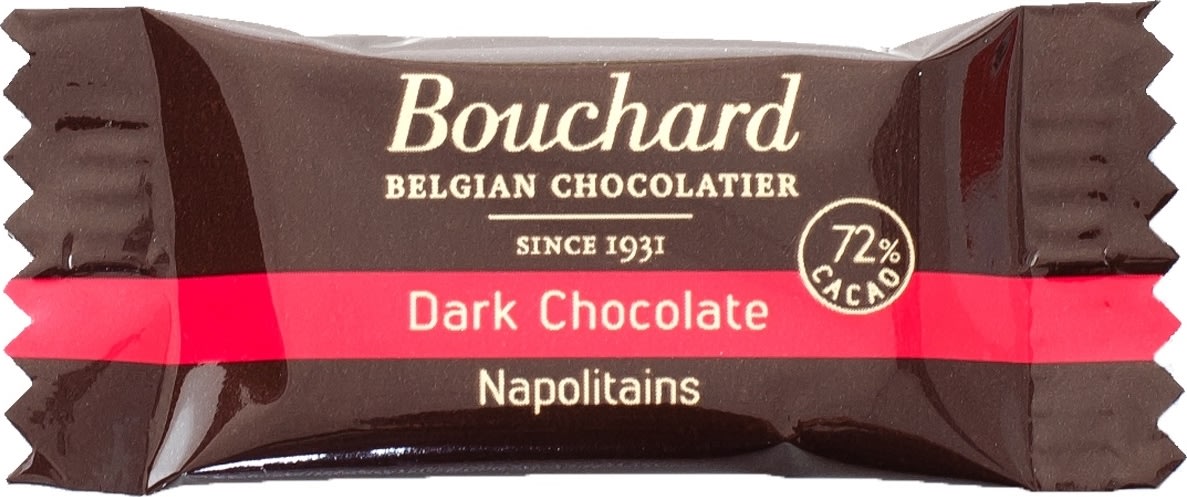 Bouchard Mørk Chokolade, 200 stykker á 5 g
