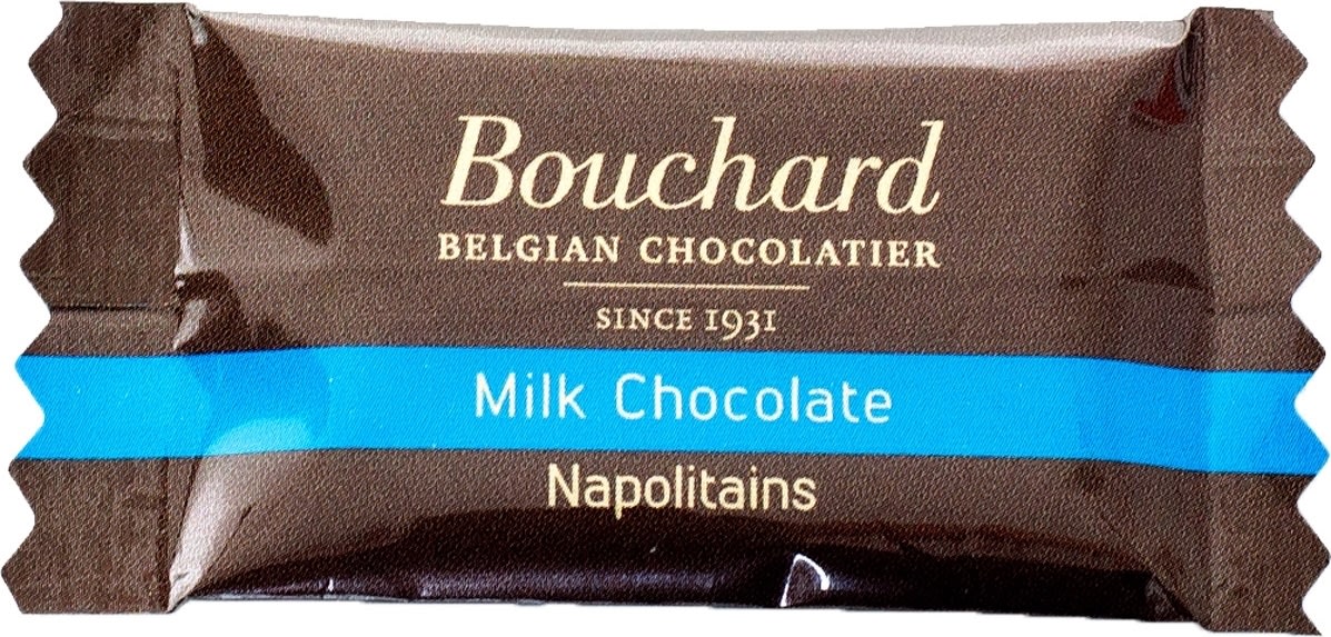 Bouchard Lys Chokolade, 200 stykker á 5 g
