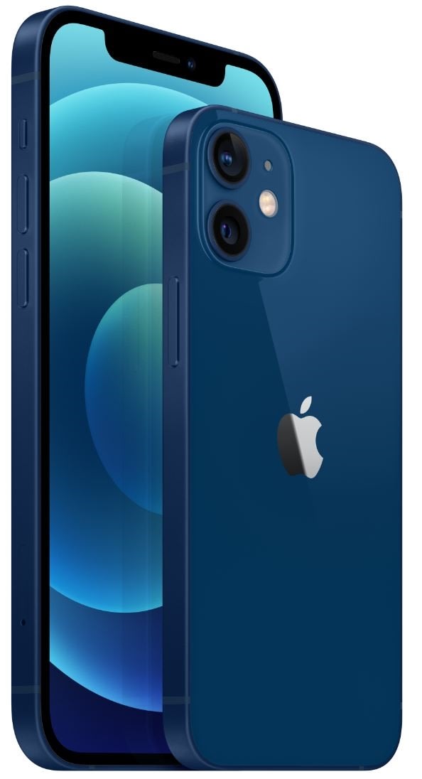 Apple iPhone 12, 256GB, blå