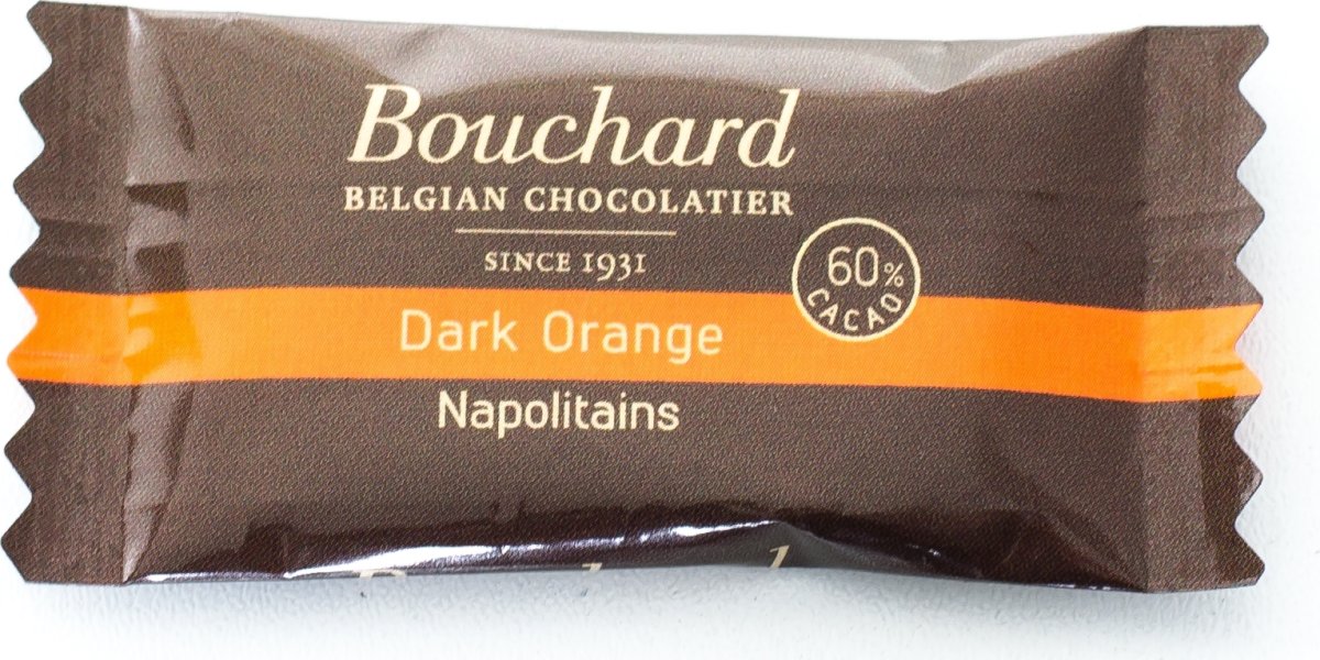 Bouchard Orange Chokolade, 200 stykker á 5 g