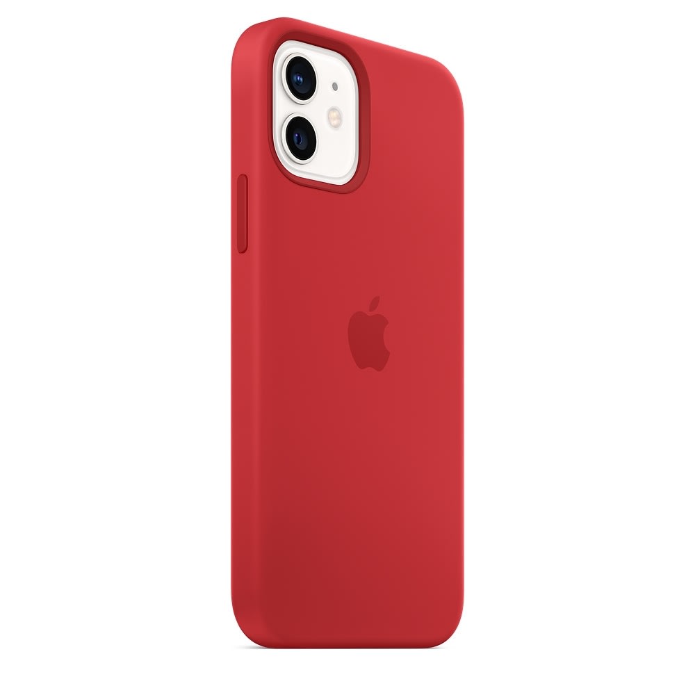 Apple silikone-etui til iPhone 12|12 Pro, rød