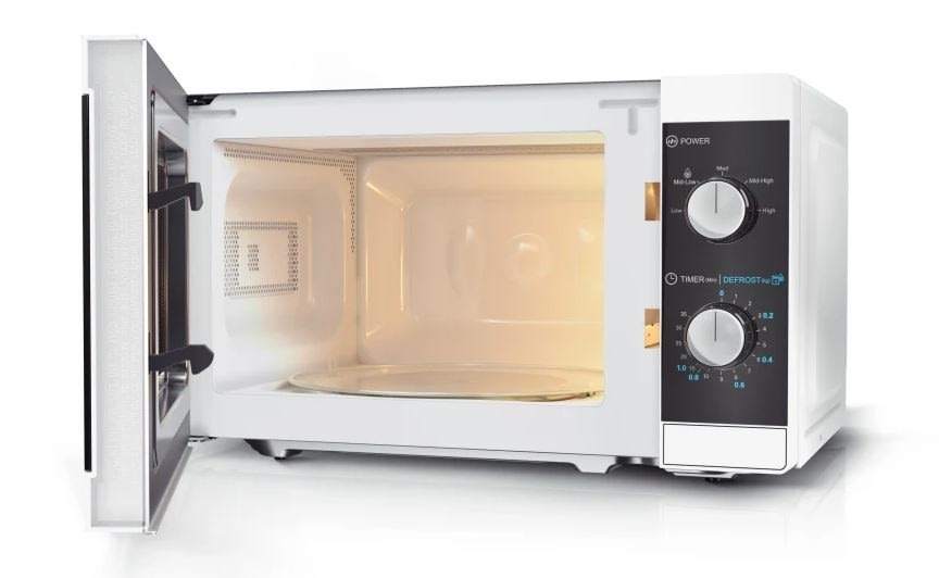 Sharp YC-MS01EC Mikrobølgeovn, 800W, hvid