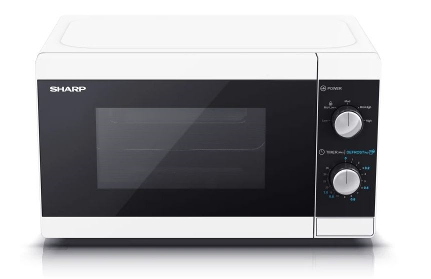 Sharp YC-MS01EC Mikrobølgeovn, 800W, hvid