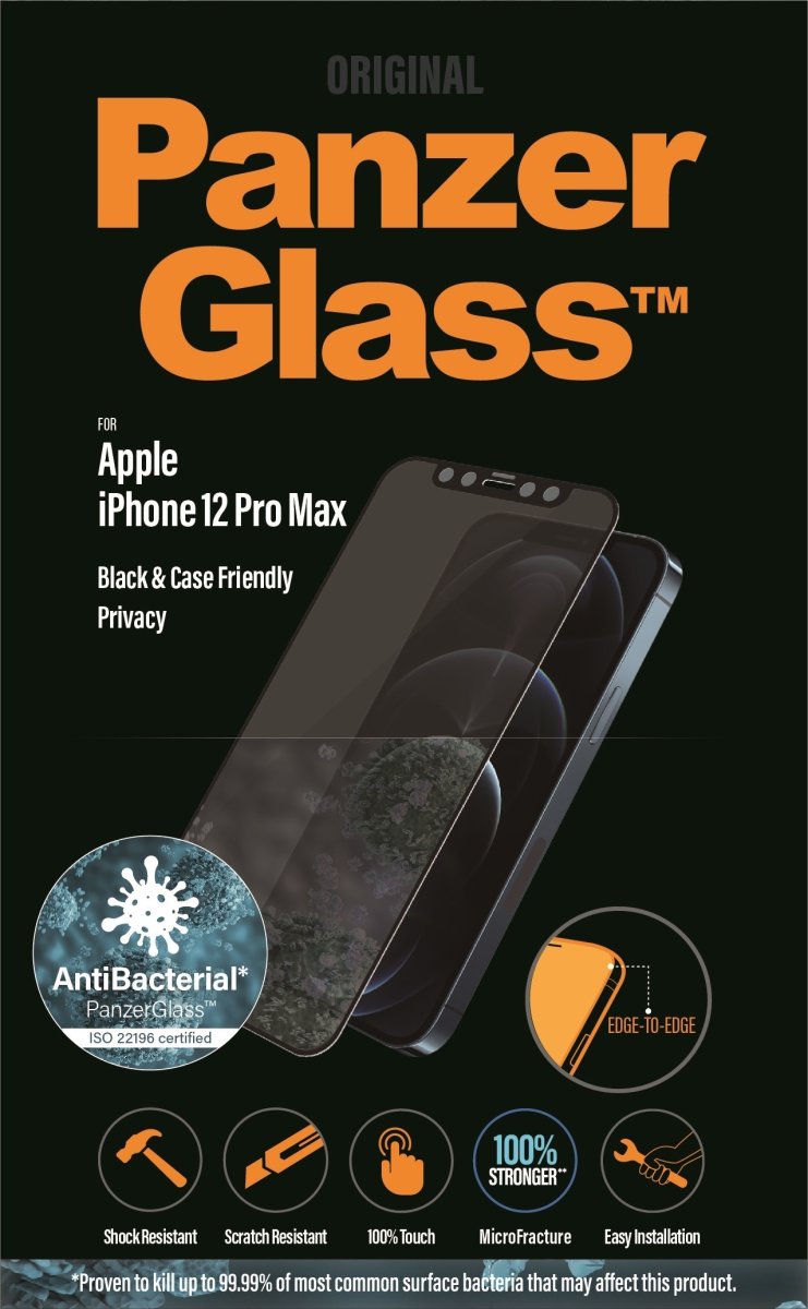 PanzerGlass iPhone 12 Pro Max privacy casefriendly