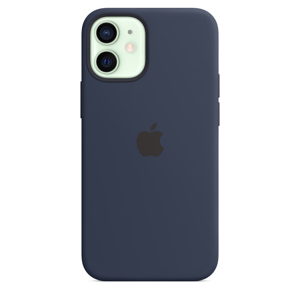 Apple silikone-etui til iPhone 12 Mini, blå